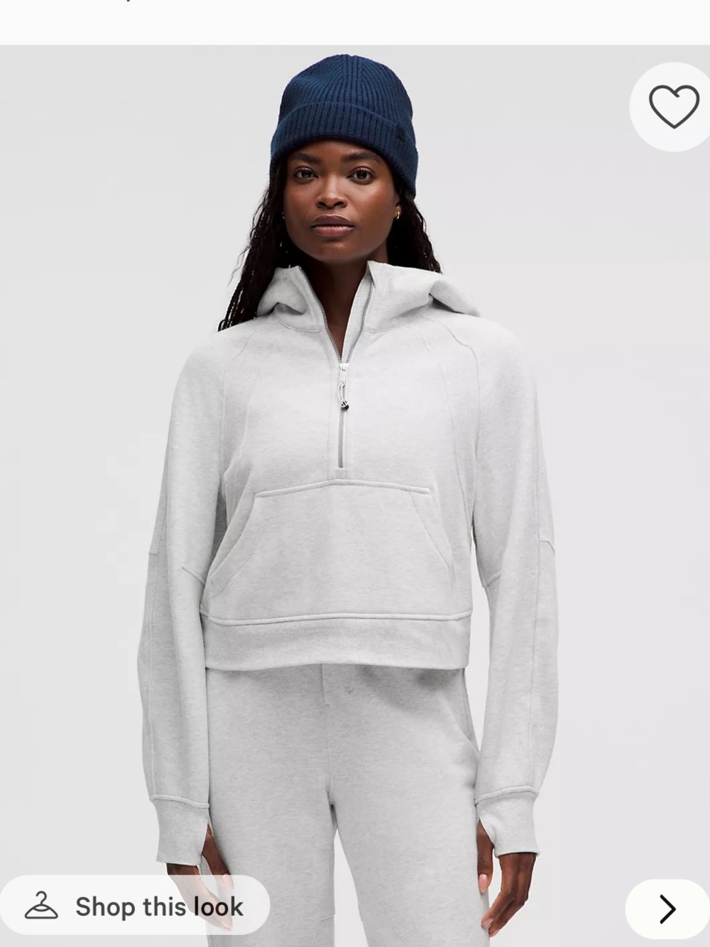 Lululemon Scuba Oversized Half-Zip Hoodie